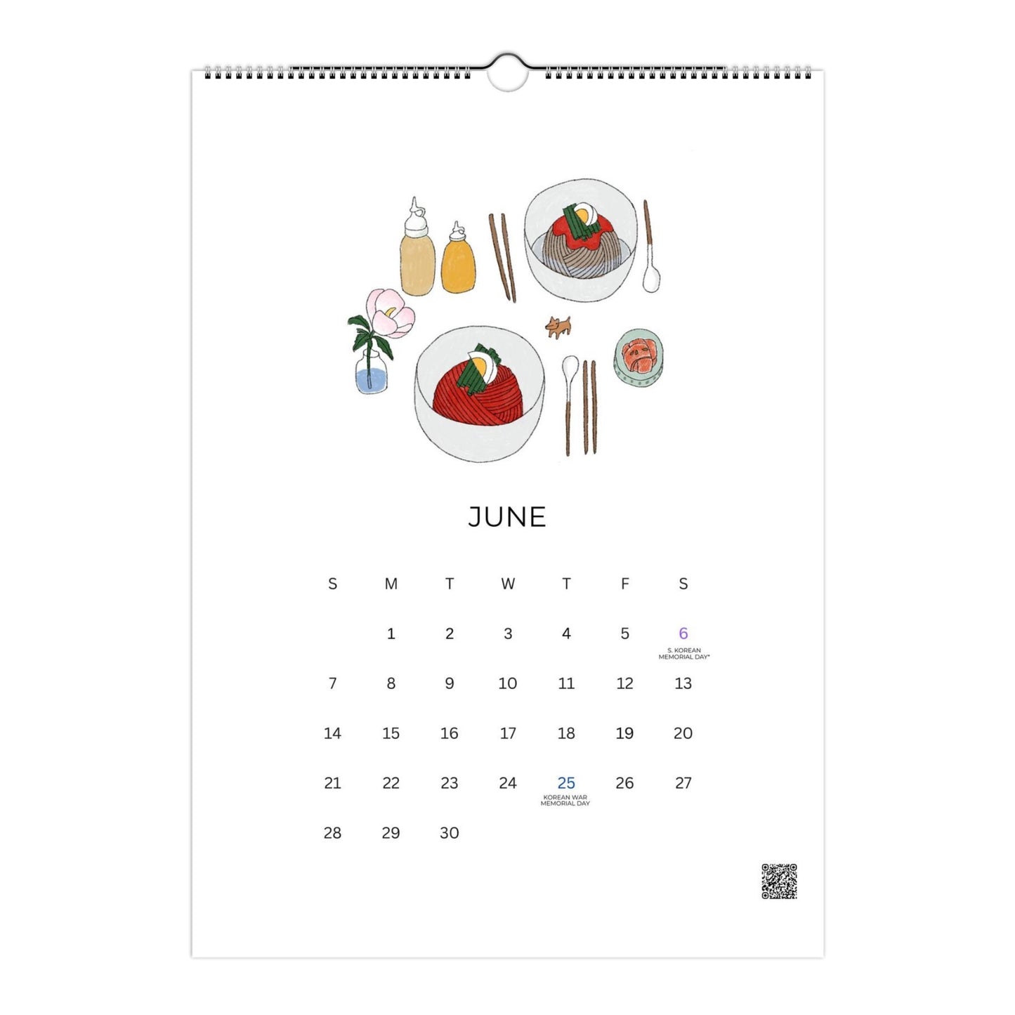 2026 Calendar (GLOBAL Shipping- non US/Canada)