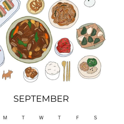 2026 Cooking Calendar (US & Canada ONLY)